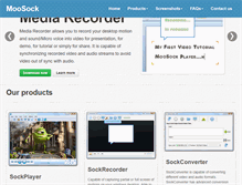 Tablet Screenshot of moosock.com